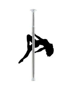 Varão Professional Dance Pole Prateado