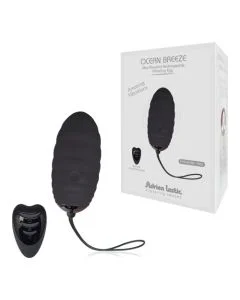 Ovo Vibratório Recarregável Ocean Breeze Adrien Lastic C/ Comando Preto Conjunto