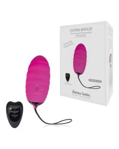 Ovo Vibratório Recarregável Ocean Breeze Adrien Lastic C/ Comando Rosa Conjunto