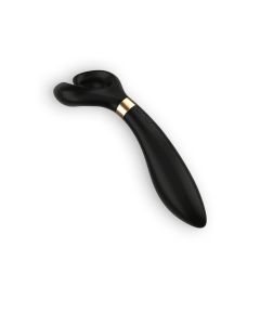 Vibrador Recarregável Partner Multifun 3 C/ Carregador Usb Preto