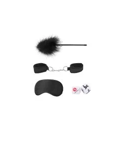 Kit Bondage Introdutório 2 Preto Ouch! 1