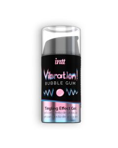 Vibrador Liquido Estimulante Unisexo Comestível Intt Vibration! Pastilha Elástica (15 ml)