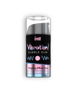 Vibrador Liquido Estimulante Unisexo Comestível Intt Vibration! Pastilha Elástica (15 ml)