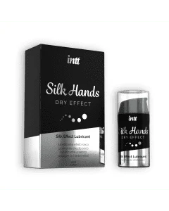 Gel Lubrificante Silicone Intt Silk Hands (15 ml) Conjunto
