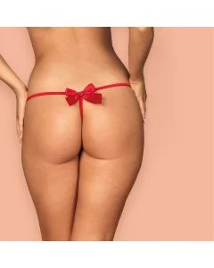 Tanga Giftella Obsessive Vermelha Trás