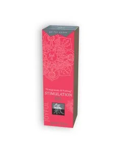 Gel Estimulante Shiatsu Stimulation Romã & Noz Moscada P/ Mulher (30 ml) Caixa