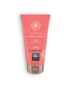 Lubrificante Comestível Shiatsu Berry Boost Taste Body Sensation Acerola & Cereja (75 ml)