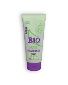 Lubrificante Anal à Base de Água Hot Bio Superglide (100 ml)