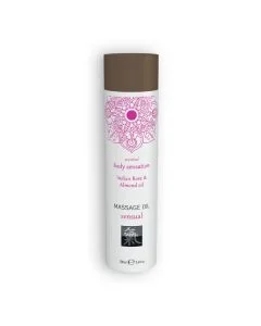 Óleo de Massagem Shiatsu Sensual Rosa da Índia e Óleo de Améndoas (100 ml)