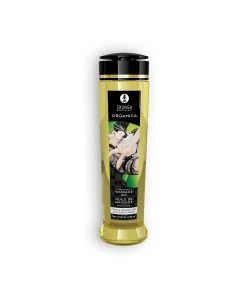 Óleo de Massagem Beijável Shunga Orgânica Amêndoa Doce (240 ml)