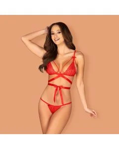 Conjunto Lovlea Vermelho Frente