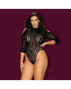 Body B130 Tamanho Queen Obsessive Preto Frente