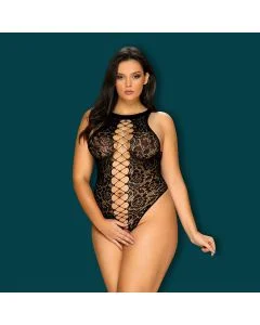 Body B129 Tamanho Queen Obsessive Preto Frente