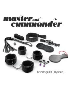 Kit Bondage Master & Commander C/ 11 Peças Crushious