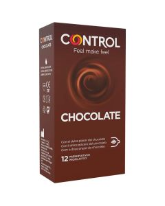 Preservativos Control Adapta Chocolate (12 Un)