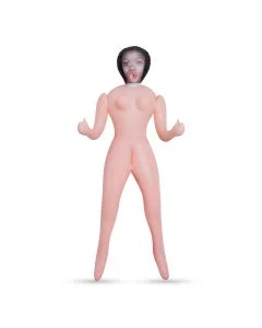 Boneca Insuflável Lucia a Dona de Casa Mulata Crushious Frente