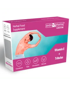 Suplemento AndroPharma Curvature Vitamina E + Tribulus (30 Un)