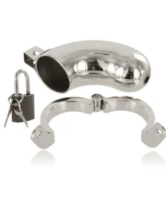 Cinto de Castidade Metal Hard Cock Ring Retain Brig 1