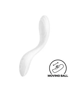 Estimulador do Ponto-G Rrrolling Pleasure Satisfyer Branco