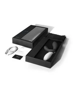 Vibrador P-Spot Masculino Lelo® Loki Wave Preto Kit