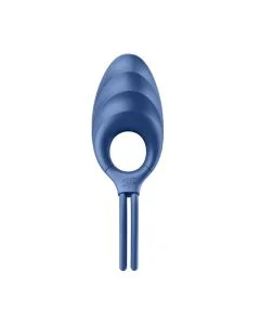 Anel Vibratório Recarregável SwordsMan Satisfyer Azul 2