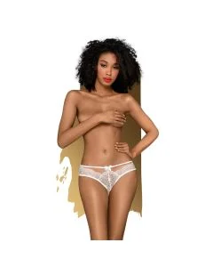 Cueca Adore Me Penthouse Branca Frente