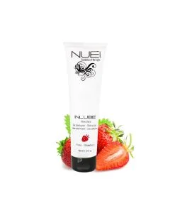 Lubrificante à Base de Água Morango Inlube Nuei (100 ml)