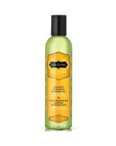 Óleo de Massagem Kamasutra Coco Abacaxi Massage Oil (236 ml)