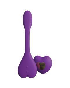 Vibrador Recarregável C/ Controle Romoto Kamasutra Rhythm Natya Lilás 1