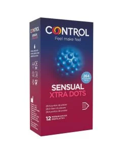 Preservativos Control Adapta Sensual Xtra Dots (12 Un)