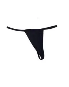Tanga Transparente Fetish LovOne Preta