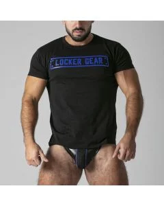T-Shirt LKG Locker Gear Azul Frente
