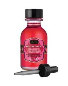 Óleo de Massagem Beijável Kamasutra Oil of Love Sonhos de Morangos (22 ml)