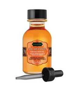 Óleo de Massagem Beijável Kamasutra Oil of Love Manga Tropical (22 ml)