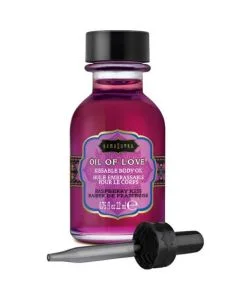Óleo de Massagem Beijável Kamasutra Oil of Love Beijos de Framboesa (22 ml)