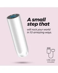 Bala Vibratória Recarregável Satisfyer Ultra Power Bullet 5 Amarela