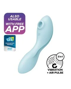 Vibrador Recarregável Satisfyer Curvy Trinity 2 Violeta