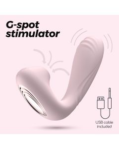 Estimulador Recarregável Pookie Crushious Rosa C/ Controlo Remoto
