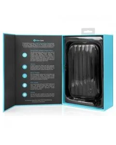 Plug Anal Recarregável C/ Comando B-Vibe Rimming Petite Azul Caixa Aberta