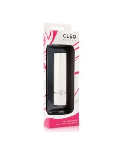 Mini Vibrador Recarregável Batom Cleo Lips Style Caixa
