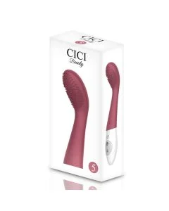 Vibrador Recarregável Cici Beauty Número 5 + Controlador Caixa