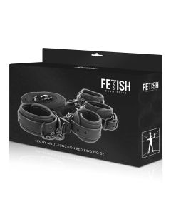 Kit Restrição Cama Fetish Submissive Luxury Multi-Function Caixa