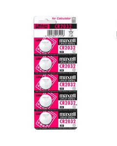 Pilhas Maxell CR2032 (5 Un)