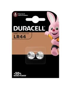 Pilhas Duracell LR44 (2 Un)