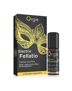 Lip Gloss Orgie Electric Fellatio Tingling Lips Gloss (10 ml)