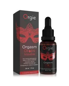 Gel Estimulante Clitóris Orgie Orgasm Drops Kissable (30 ml)