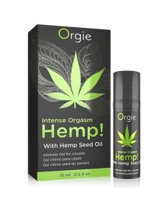 Gel Estimulante Unisexo Orgie Intense Orgasm Hemp! (15 ml)