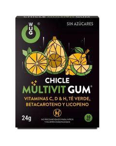 Potenciador em Pastilhas Unisexo Vitalgum (10 Un)