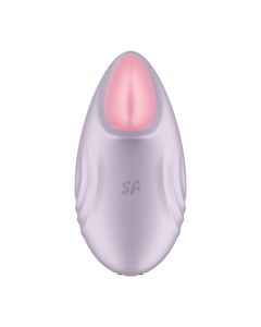 Estimulador Clítoris Satisfyer Tropical Tip Connect App Azul 2
