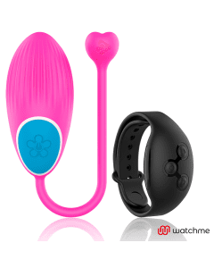 Ovo Vibratório Recarregável WearWatch WatchMe Wireless Fechsia & Jet Black